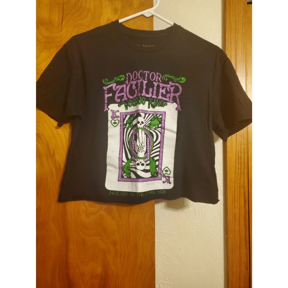 Disney Villains Doctor Facilier Crop Tee